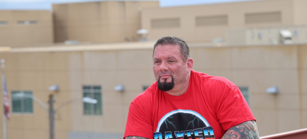 Paul Baxter from Baxter Bail Bonds at the Sedgwick County Jail in Wichita, Kansas.